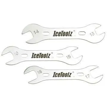 IceToolz Cone Wrench Set 3-Part: 13x14/15x16/17x18mm - 37X3