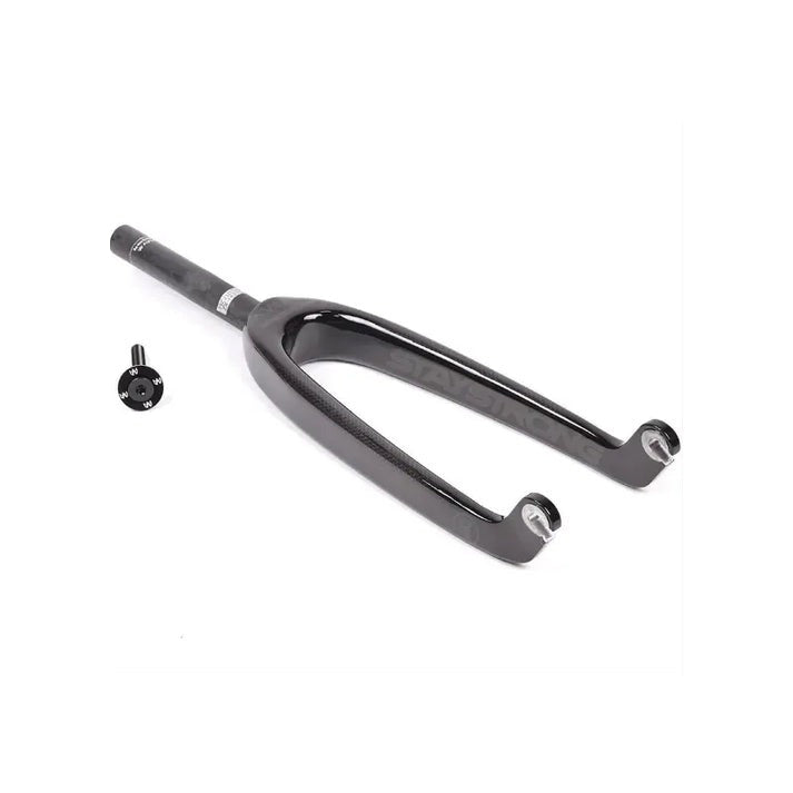 Youth Avian Versus Carbon BMX Race Fork - 10mm - Gloss Black