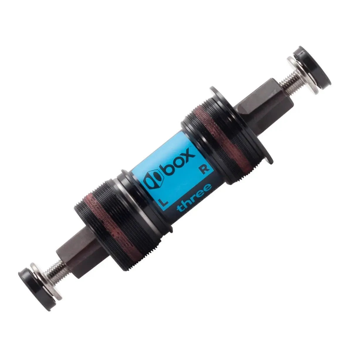 Box Three Square Taper Steel Jis BMX Race Bottom Bracket - 113mm - Black