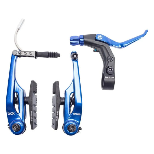 Box Three BMX Race Brake Kit - Blue