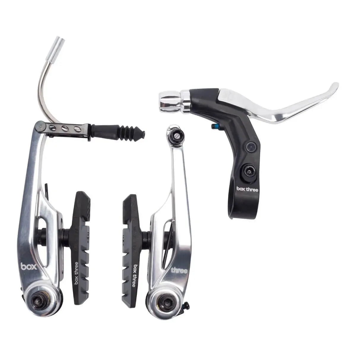 Box Three BMX Race Brake Kit - Silver