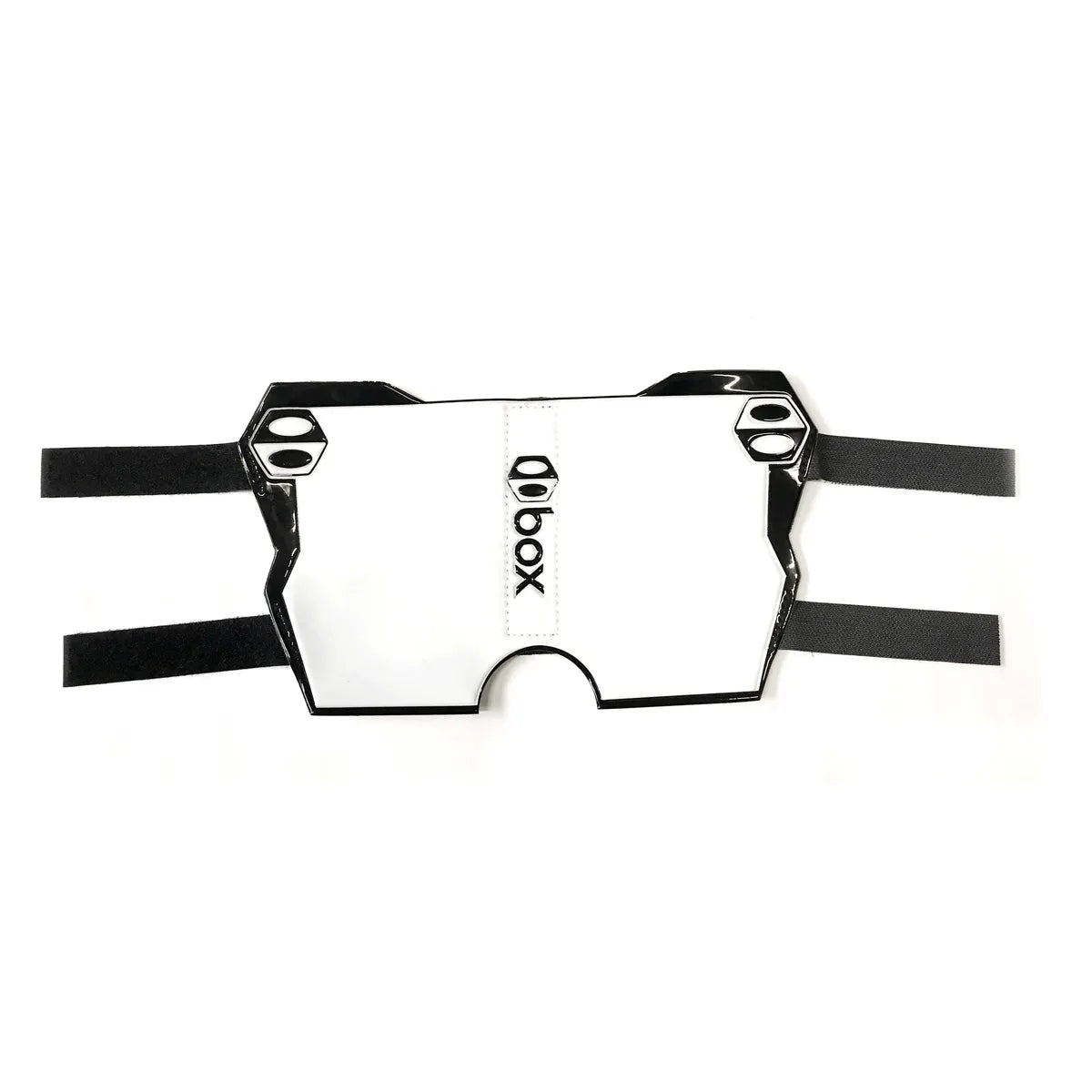 Box Two BMX Race Side Number Plate - Black