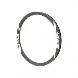 Pride Racing Wave CFR Carbon BMX Race Disc Brake Rim - 36H - UD Gloss / Gloss White