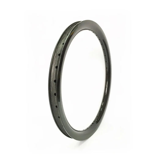 LB Carbonfiber 3K BMX Race Front Rim - 36H - Black