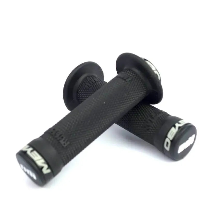 ODI Ruffian X Meybo Lock-On BMX Race/MTB/Downhill Grips - Black/Black Clamps
