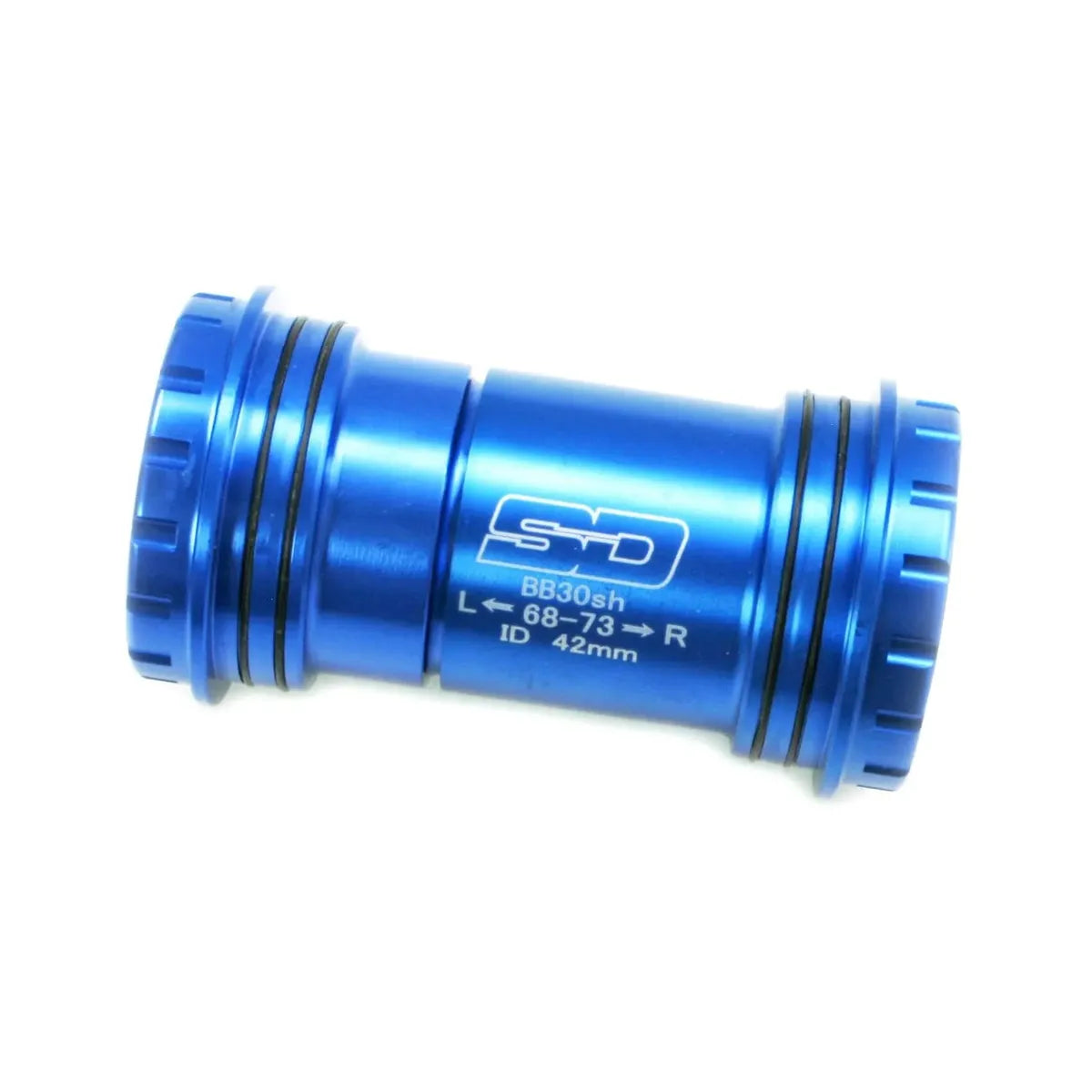 SD BMX Race Bottom Bracket Threaded Lock - BB30 - Blue