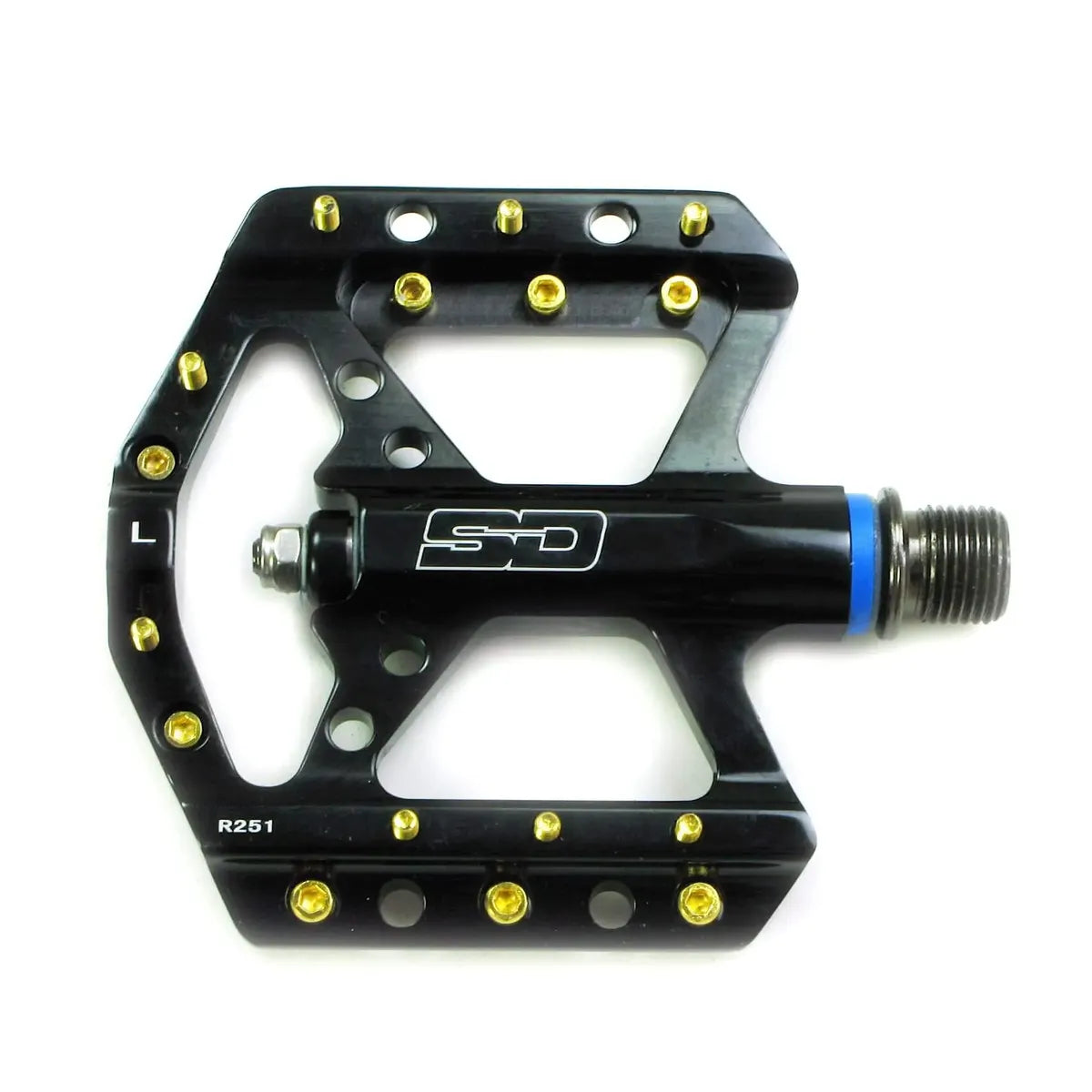 SD CNC V1 Junior BMX Race/MTB/Downhill Flat Pedal - Black