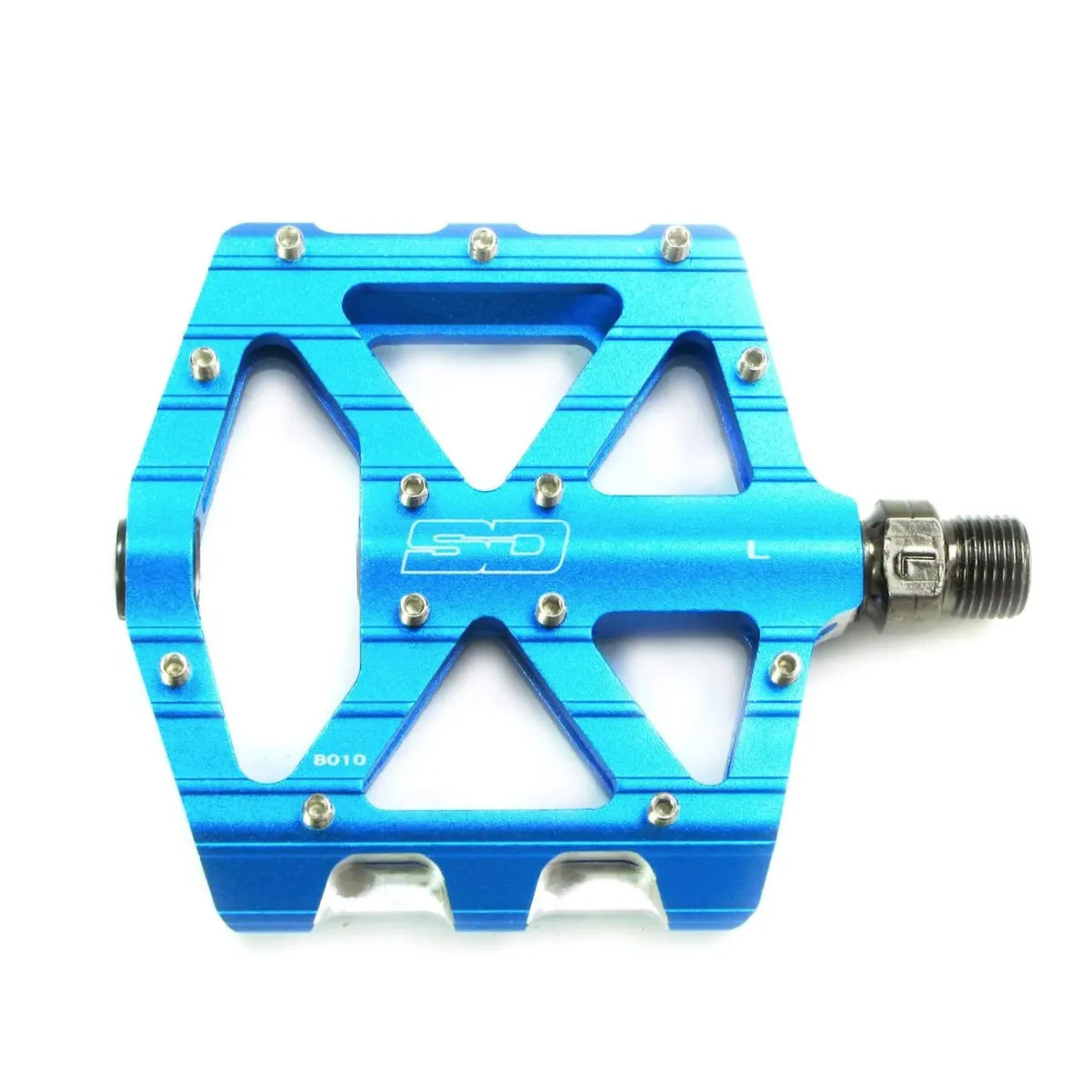 SD CNC V2 Expert BMX Race/MTB/Downhill Flat Pedals - Blue
