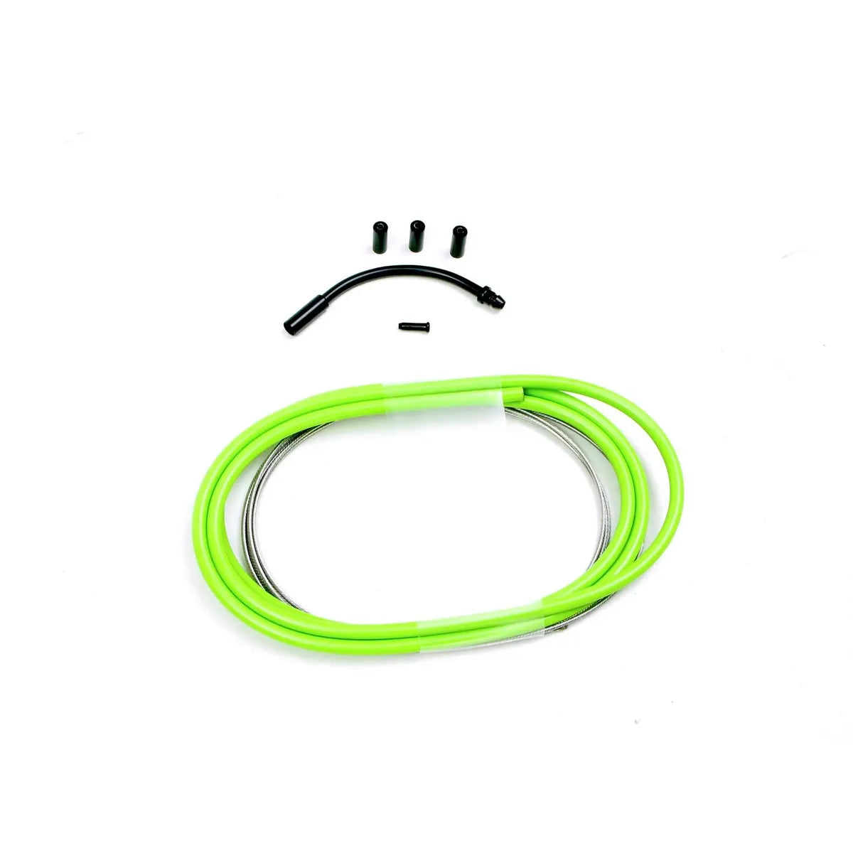 SD Slick Full BMX Race Brake Cable Kit - Neon Green