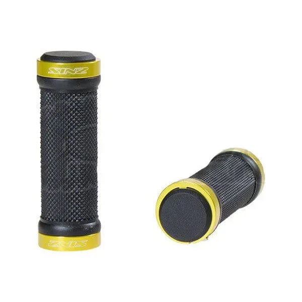 Sinz Lock-On BMX Race/MTB/Downhill Grips - Gold
