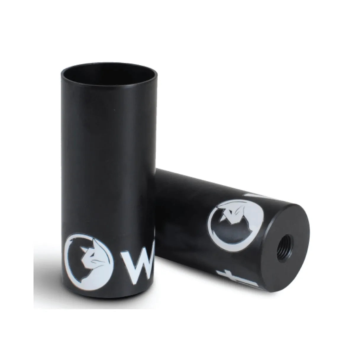 Wildcat Mini BMX Stunt Pegs 10mm Cr-Mo 32 x 75mm Black
