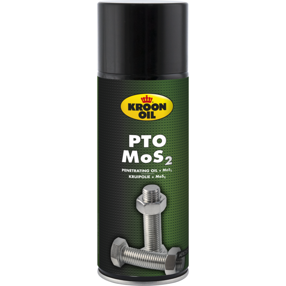Kroon Oil PTO MOS2 BMX Race/MTB/Downhill Aerosol Penetrating Oil - 400ml