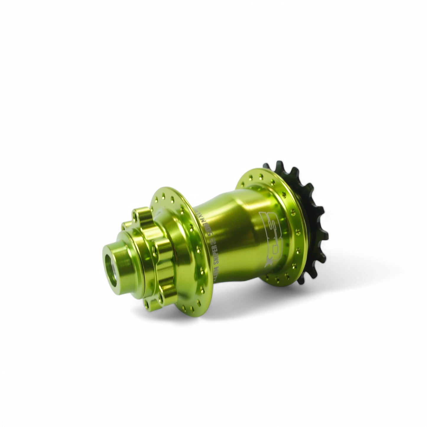SD-X Sniper Pro Disc Rear BMX Race Hub - 15mm -36H - Lime