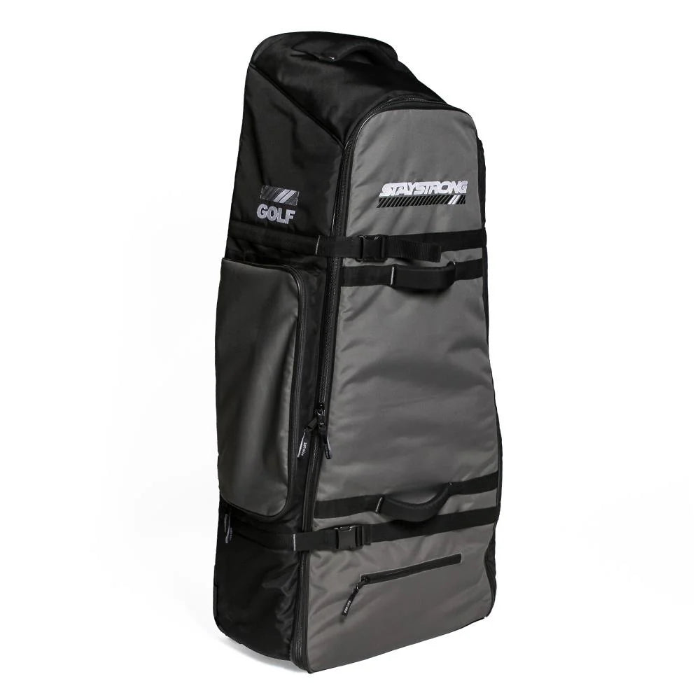 Stay Strong V3 Pro Series Golf / Bike Bag - Black/Grey