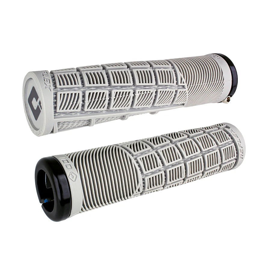 ODI Reflex V2.1 Lock-On BMX Race/MTB/Downhill Grips - 135mm - Gray
