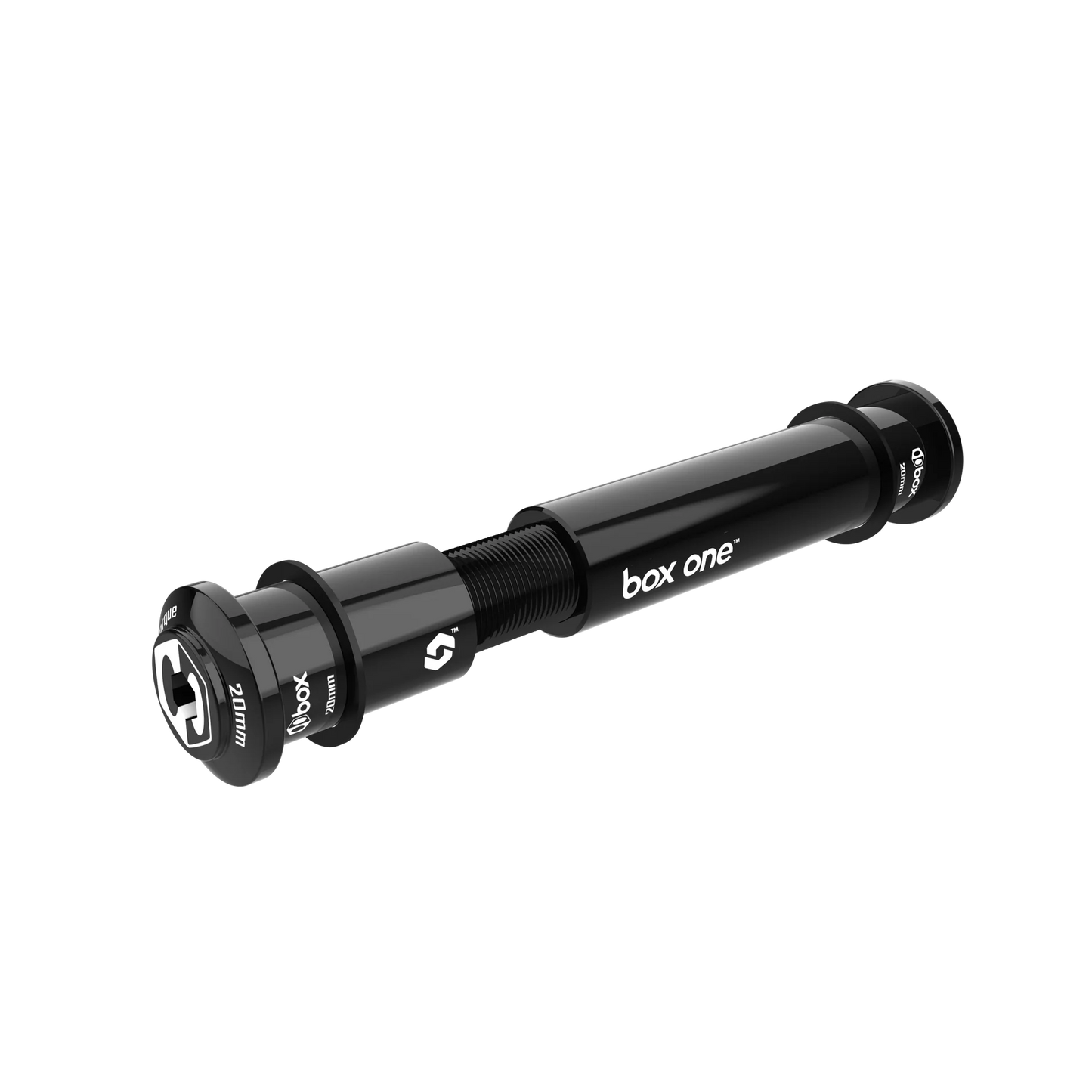 Box One Adjustable Rear Axle - 20mm - 125 to 165mm