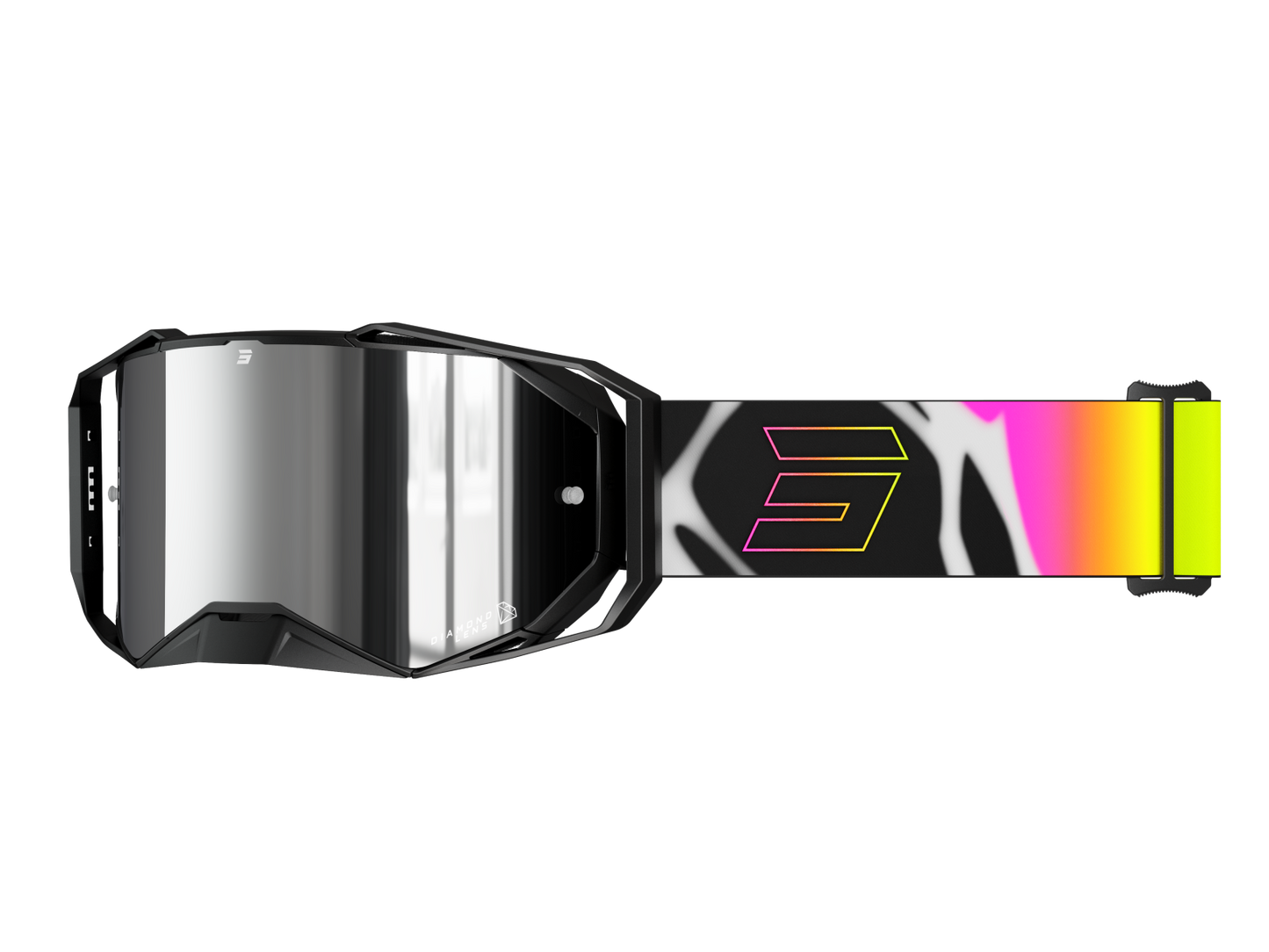 Shot Lite BMX Race/Downhill Goggles - Matte Devil Black