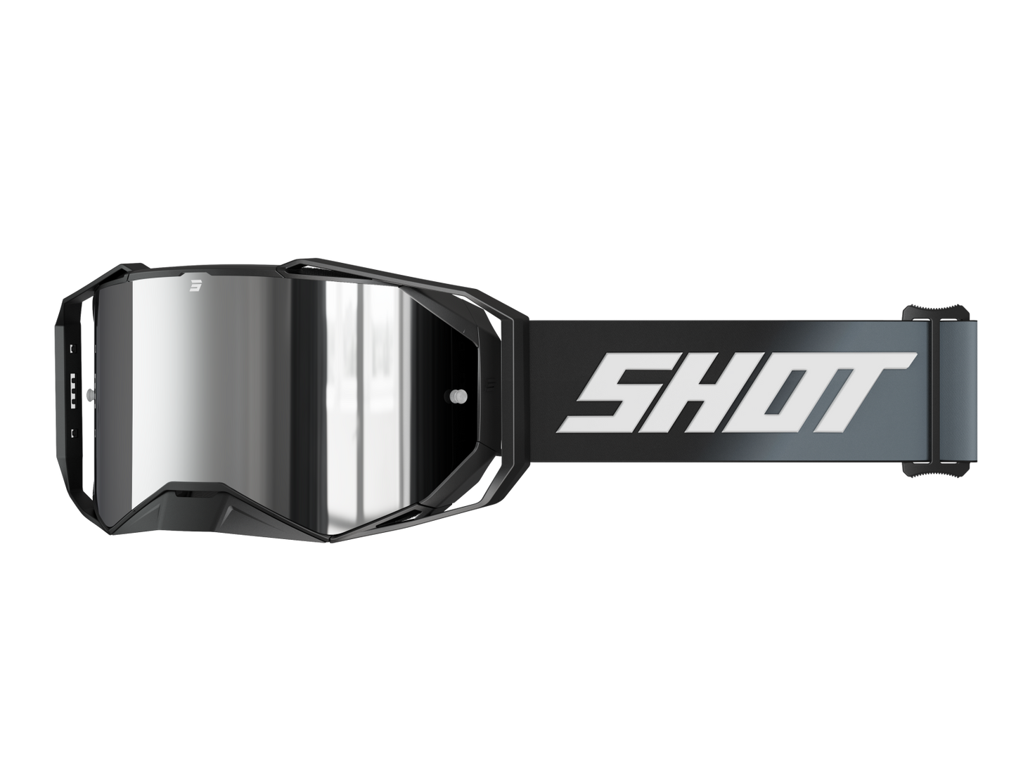 Shot Lite BMX Race/Downhill Goggles - Solid Matte Black