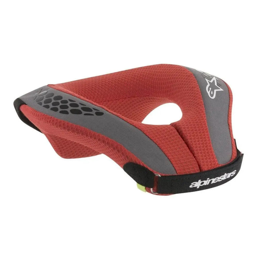 Youth Alpinestars Sequence BMX Race/MTB/Downhill Neck Roll - Anthracite Bright Red