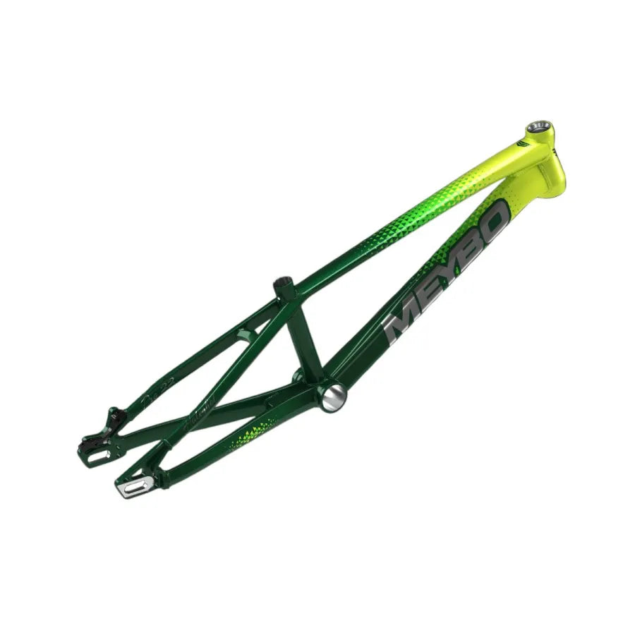 Meybo Holeshot 2026 BMX Race Frame - Army/Apple