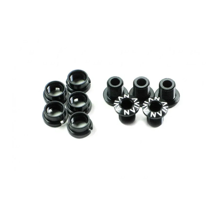 Avian Cr-Mo BMX Race Chainring Bolts - Black
