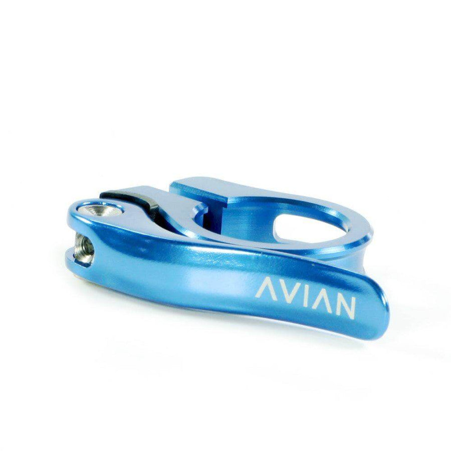 Avian Aviara CNC Quick Release BMX Race - Seat Clamp - Blue