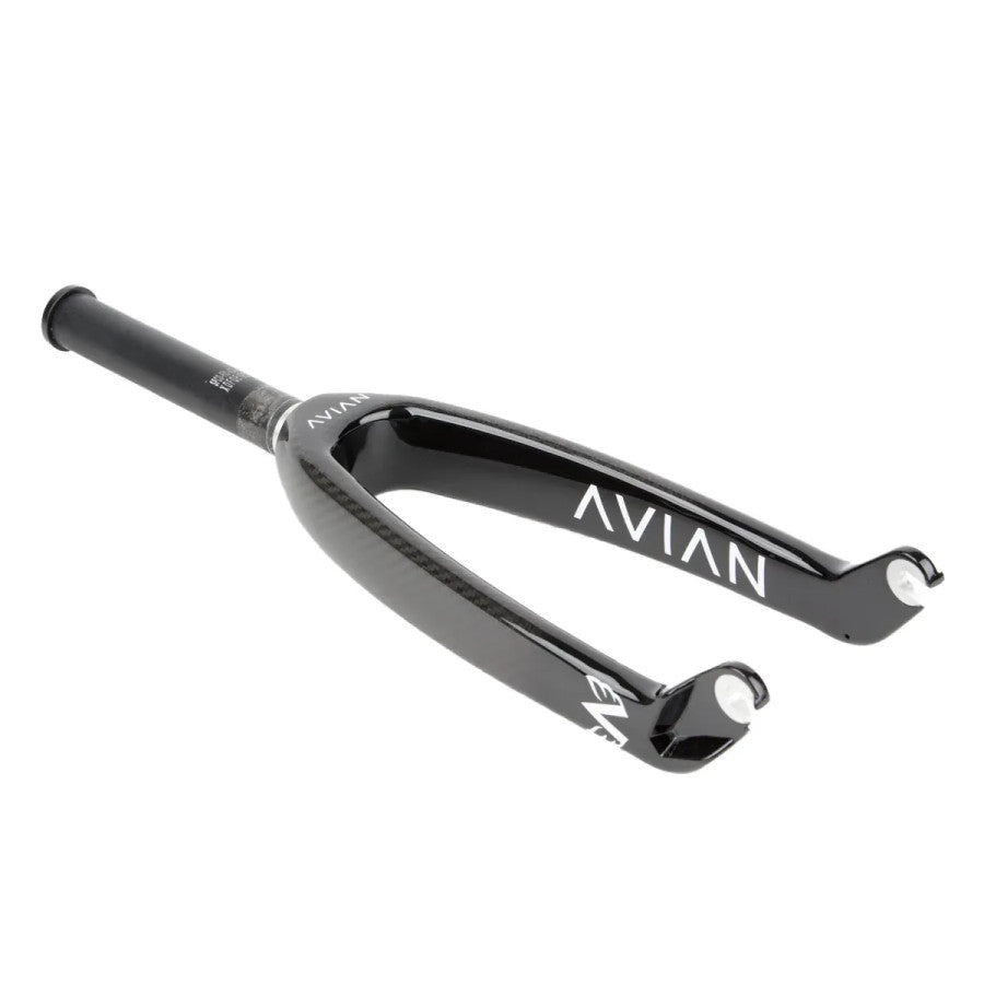 Youth Avian Versus Carbon BMX Race Fork - 10mm - Black Evo