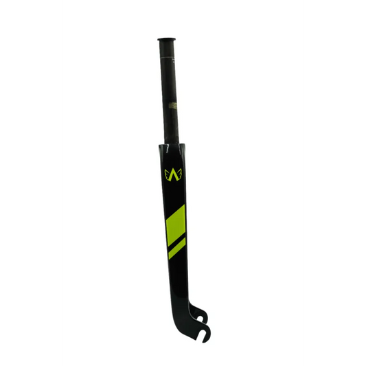 Youth Avian Versus Carbon BMX Race Fork - 10mm - Neon Yellow