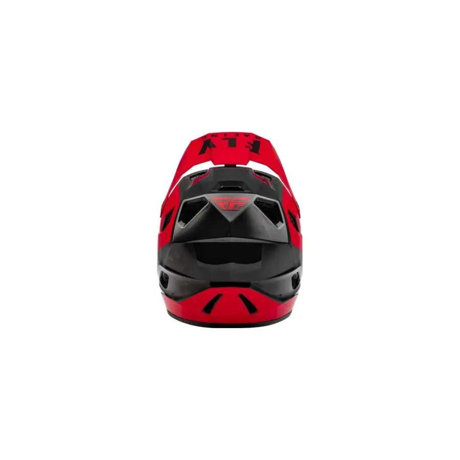 Fly Racing Rayce BMX Race/MTB/Downhill Helmet - Red/Black