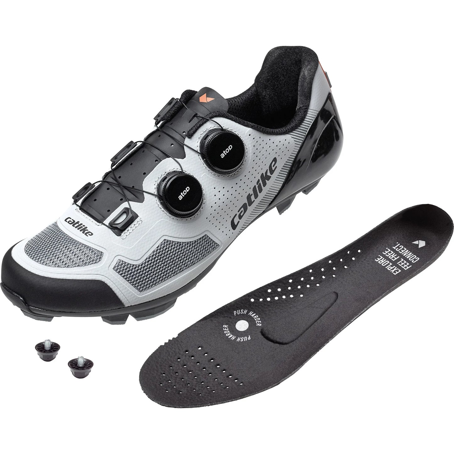 Catlike Mixino XC1 BMX Race/MTB/Downhill Clip Shoes Carbon - Grey