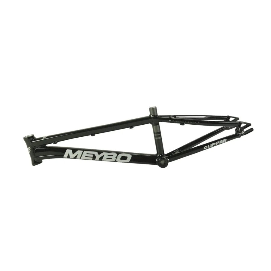 Meybo Clipper 2024 Disc Brake BMX Race Frame - Black/Grey/Dark Grey