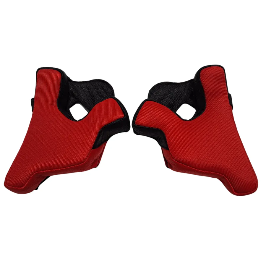 Fly Fly Racing Racing Werx-R BMX Race/MTB/Downhill Helmet Cheekpads Set - Red