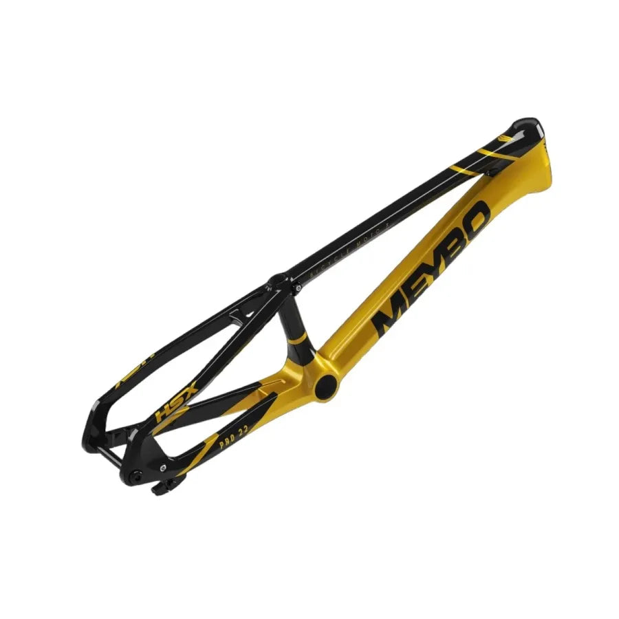 Meybo HSX 2025 Carbon BMX Race Frame - Black/Gold