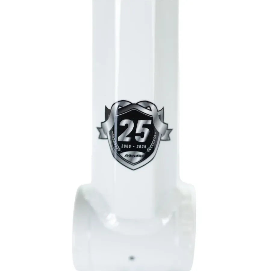 Meybo Holeshot 2025 BMX Race Frame - White/Black/Grey