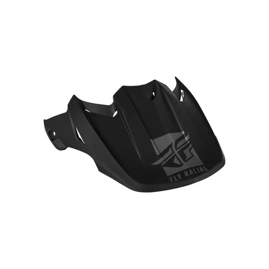 Fly Racing Racing F2 Shield BMX Race/MTB Helmet Visor - Matte Black/Grey