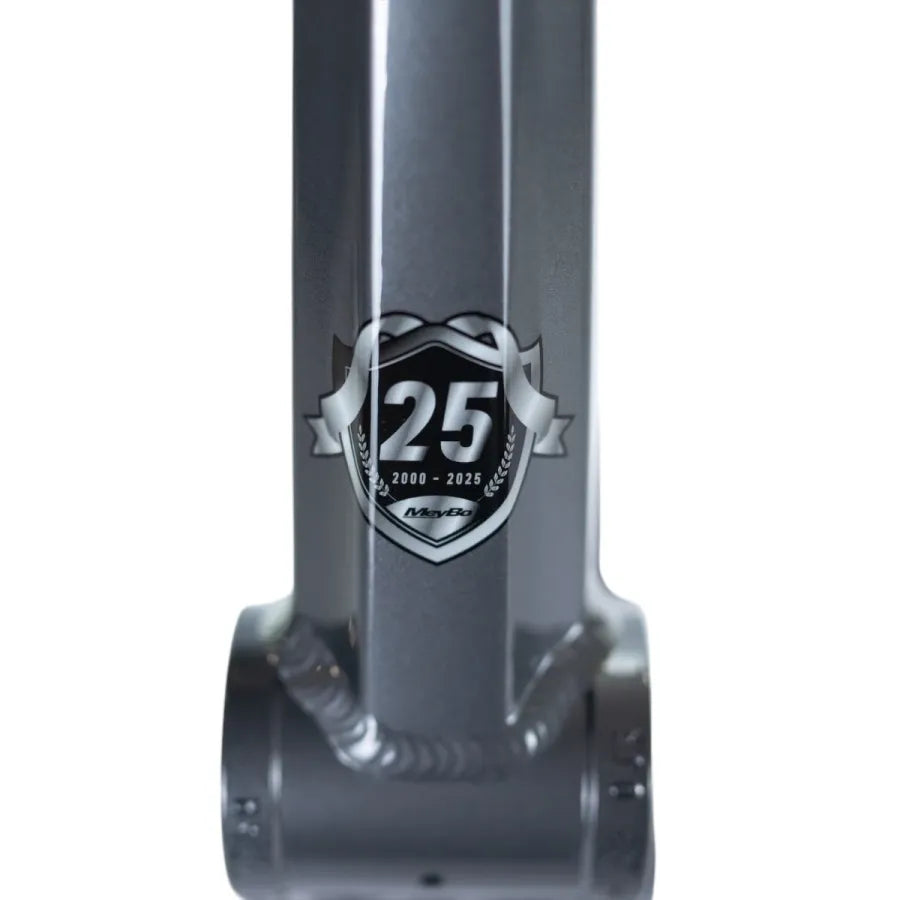 Meybo Holeshot 2025 BMX Race Frame - Grey/Black/Lime