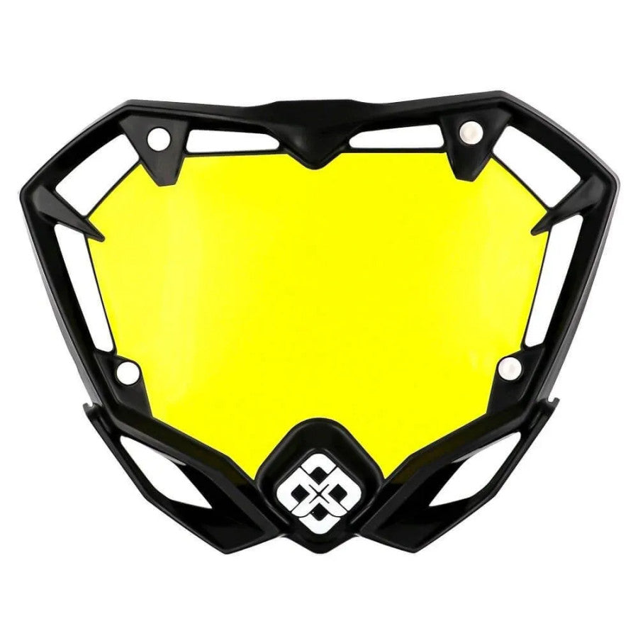 Pride Racing Air BMX Race Numberplate - Black