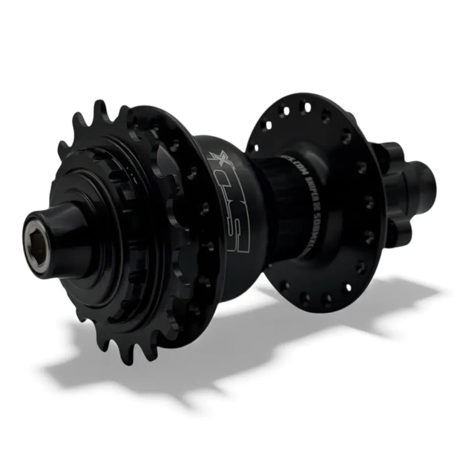 SD-X Sniper Expert Disc Rear BMX Race Hub - 10mm - Black