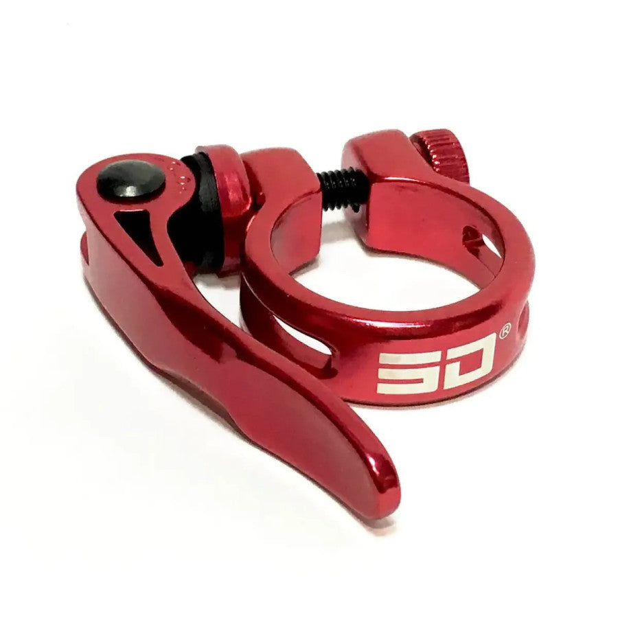 SD Quick Release BMX Race Seat Clamp HQ - Red