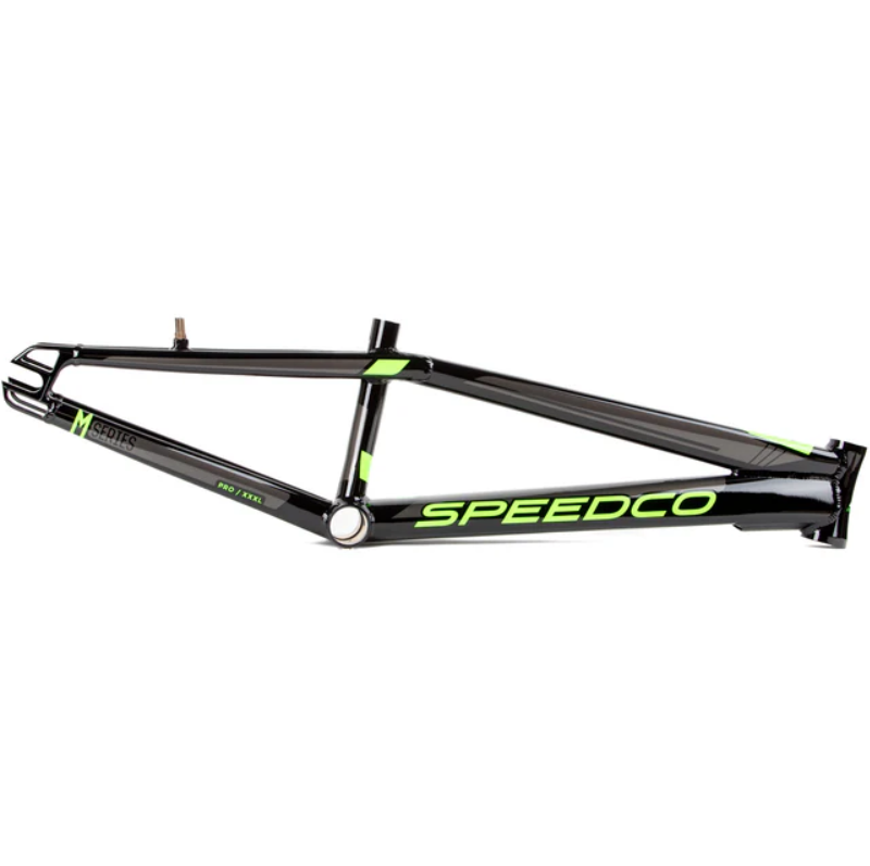 SpeedCo M2 Alloy BMX Race Frame Black/Gray/Neon