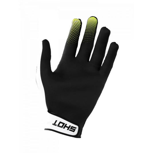 Shot Rogue Revolt BMX Race/MTB/Downhill Gloves - White