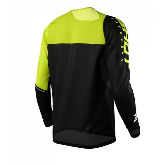 Shot Rogue Revolt BMX Race/MTB/Downhill Jersey - Neon Yellow