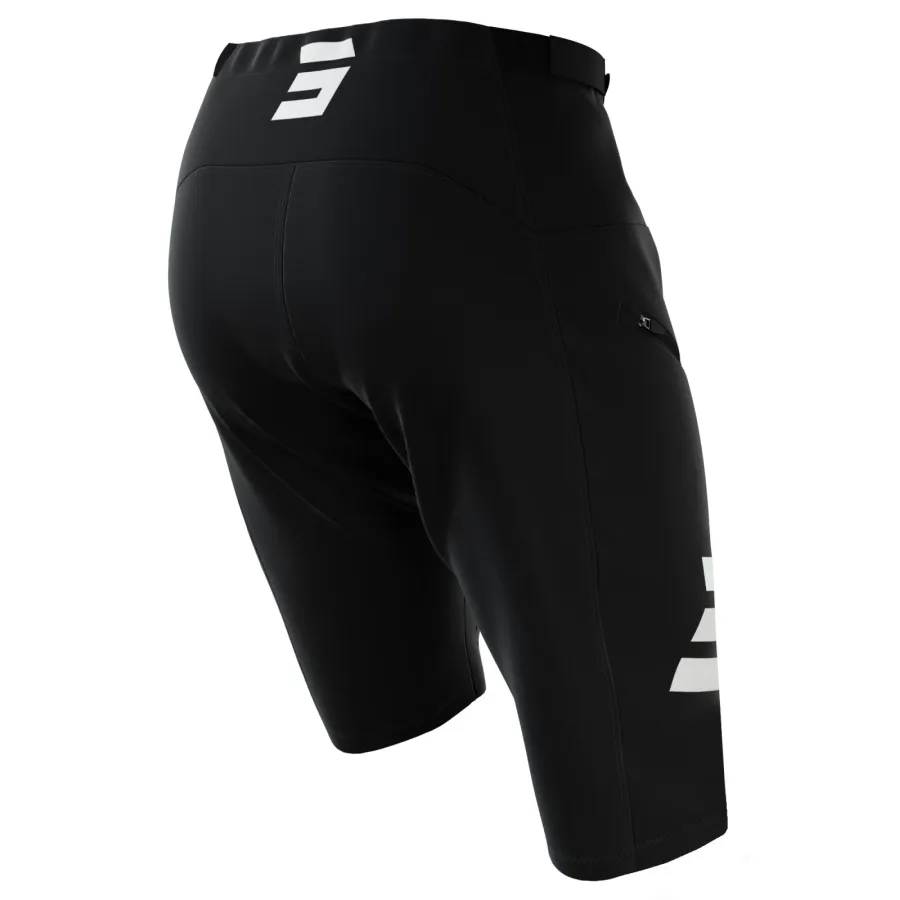 Shot Rogue Revolt BMX Race/MTB/Downhill Shorts - Black