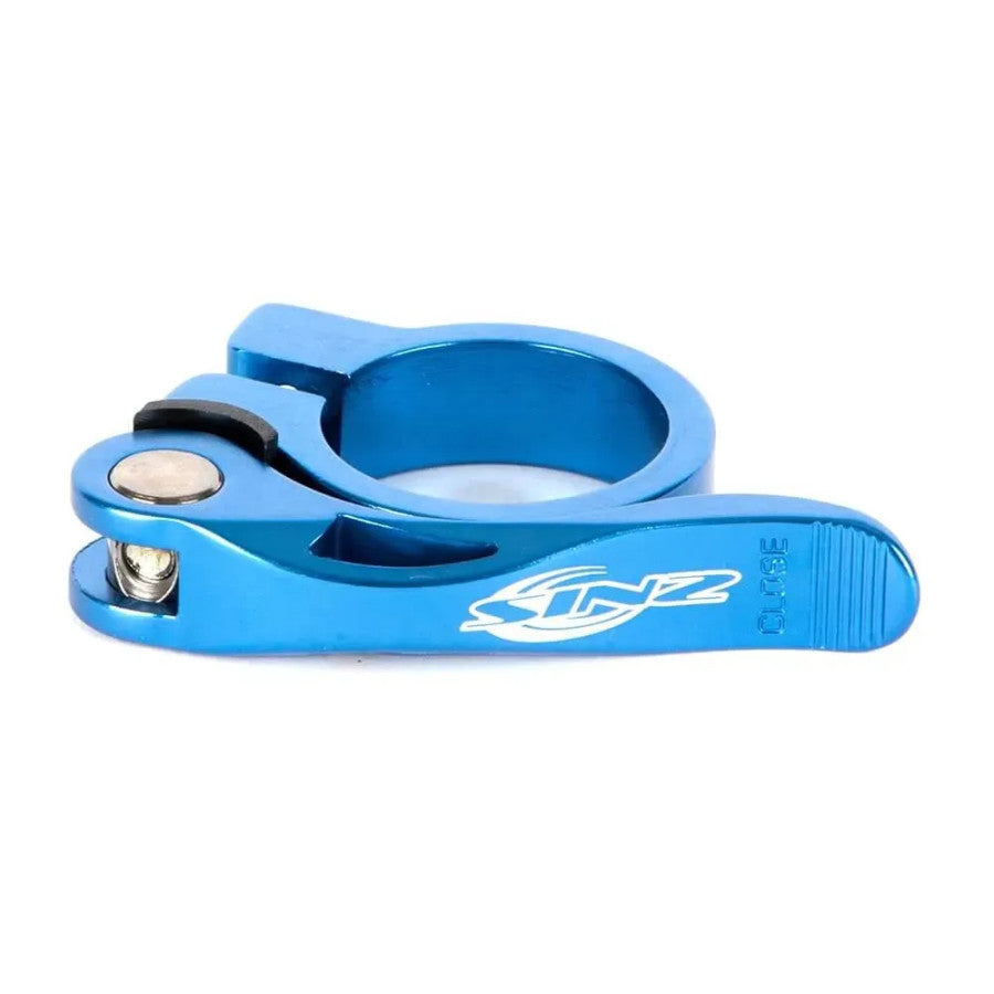 Sinz V2 Quick Release BMX Race Seat Clamp - Blue