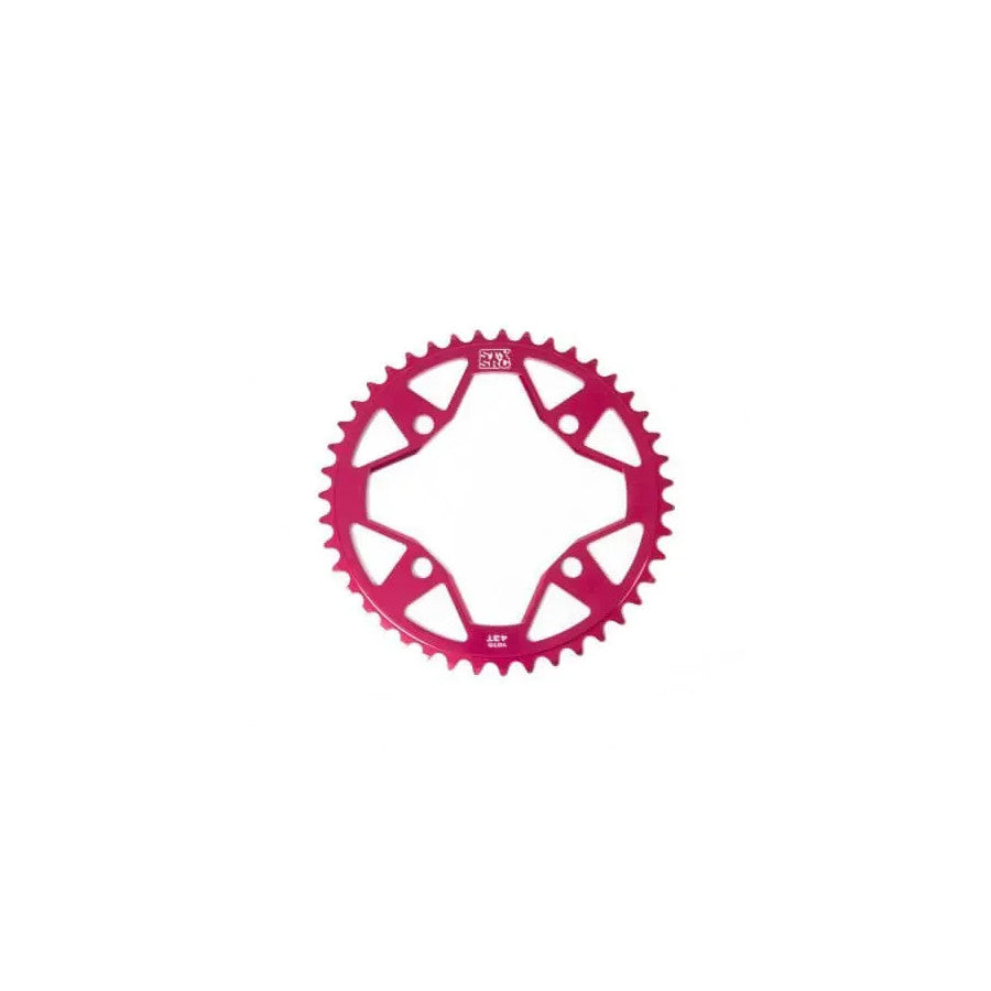 Stay Strong 7075 Alloy 4 Hole BMX Race Chainring - Red
