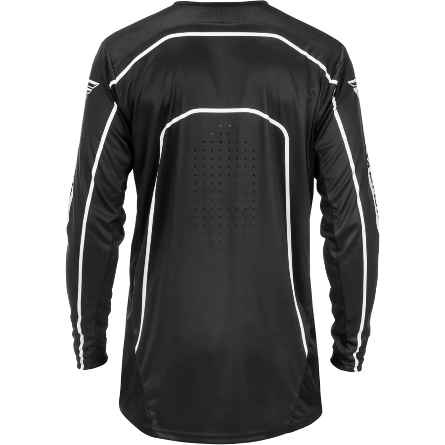 Fly Racing Rayce 2026 BMX Race/MTB/Downhill Jersey - Black/White