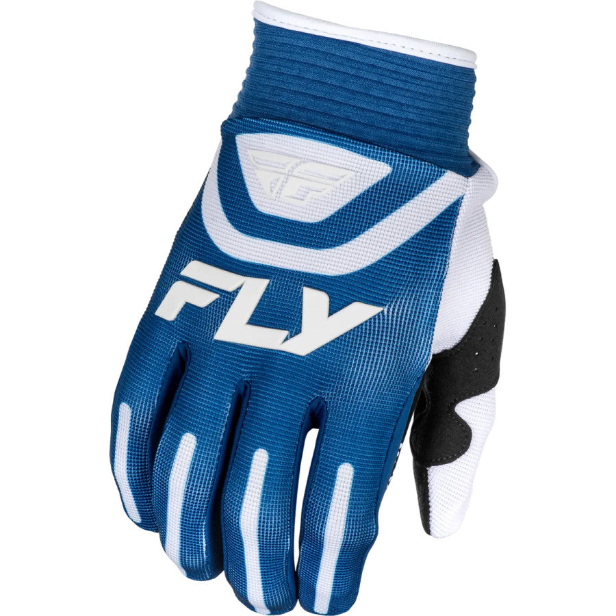 Fly Racing F-16 2025 BMX Race/MTB/Downhill Gloves - Dark Blue/White