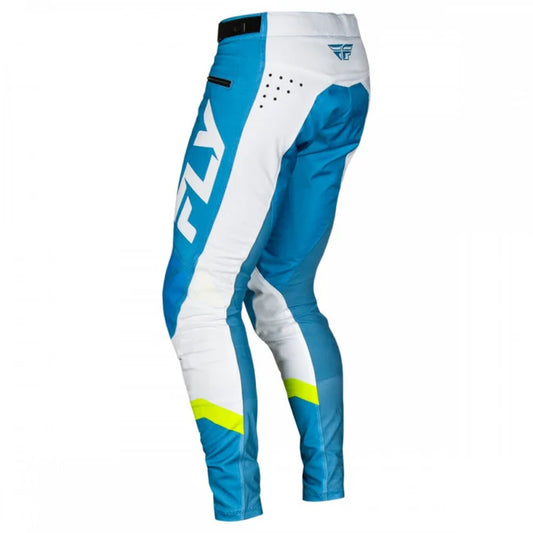 Fly Racing Rayce 2025 BMX Race/MTB/Downhill Pants - Blue/White/Lime Green