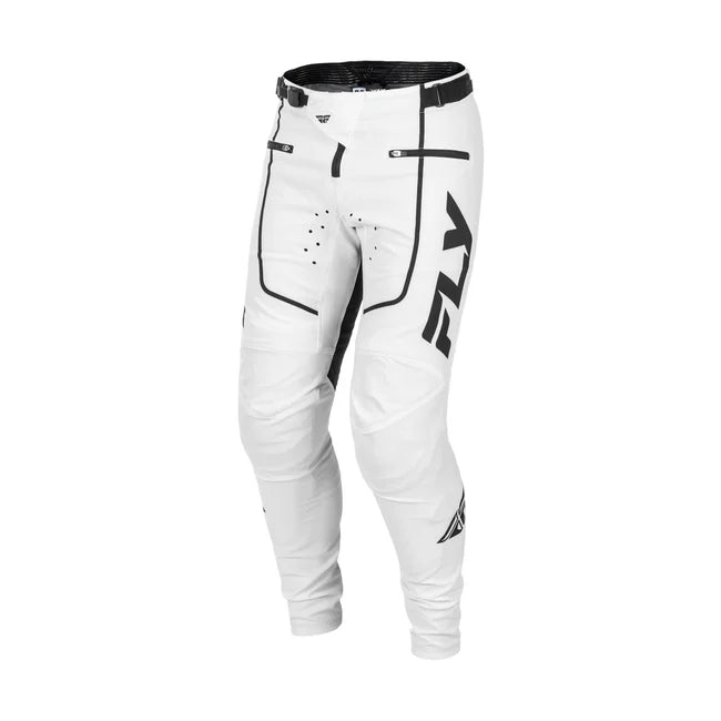 Fly Racing Rayce 2026 BMX Race/MTB/Downhill Pants - White/Black