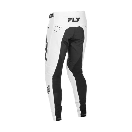 Fly Racing Rayce 2026 BMX Race/MTB/Downhill Pants - White/Black